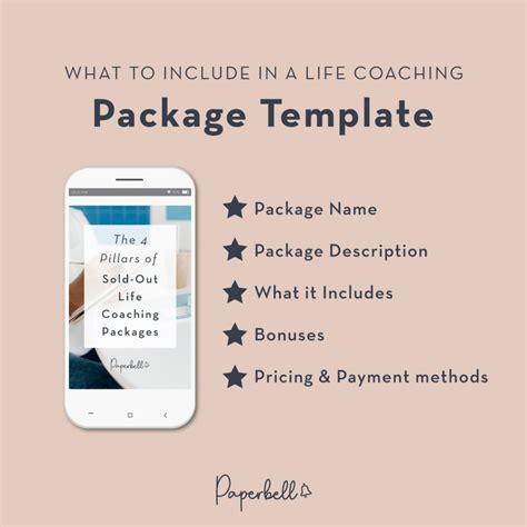 life coach pricing packages ideas.